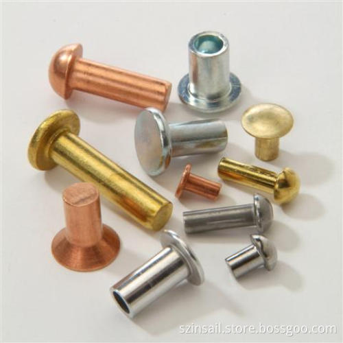 DIN7339, DIN7340, DIN7341, Tubular Rivets, Rivet Pins